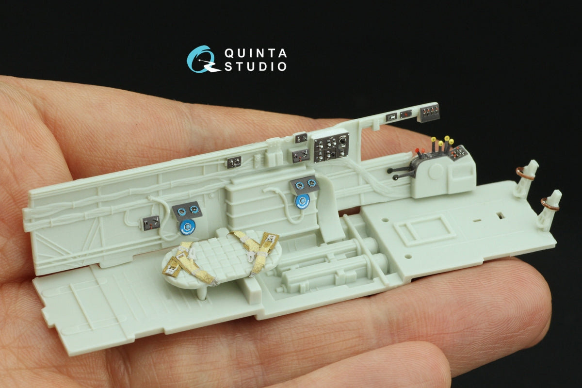 Quinta Studio QD48435 Bf 110G-2 3D-Printed colored Interior on decal paper (Revell) 1/48 – Bild 9