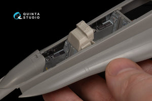 Quinta Studio QD48216 F/A-18D Late 3D-Printed &amp;amp; colored Interior on decal paper with resin parts (Kinetic) 1/48 – image 8