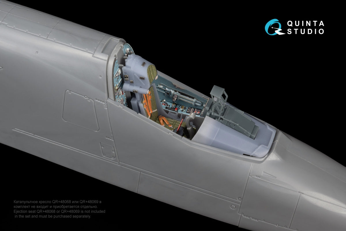 Quinta Studio QD+48438 Su-25SM/SM3 3D-Printed colored Interior on decal paper (Zvezda/Quinta Models/Arma Models) 1/48 – obrázek 11