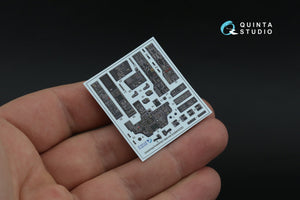 Quinta Studio QDS-48572 AH-64A 3D-Printed &amp;amp; colored Interior on decal paper (Academy/Modelist) (small version) 1/48 – image 5