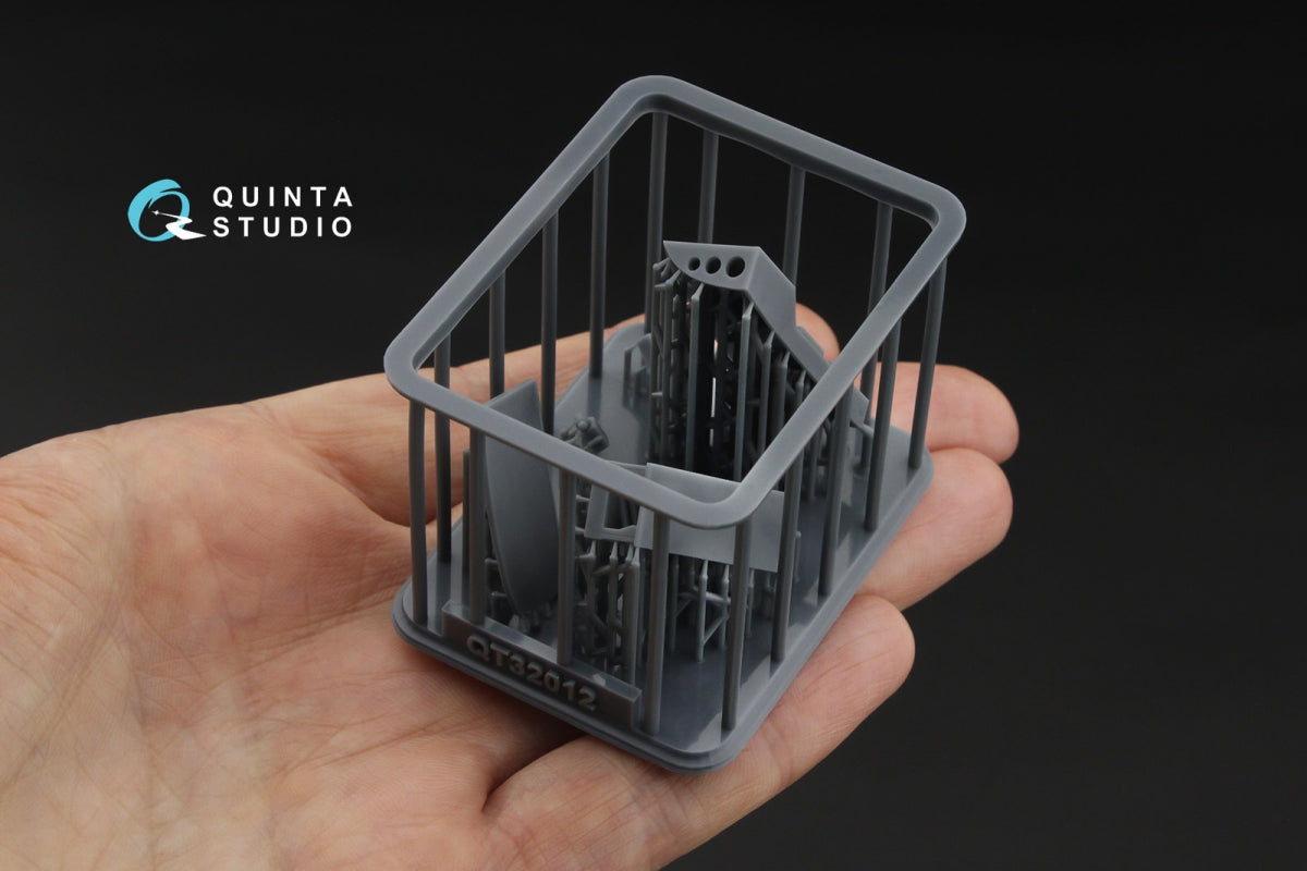 Quinta Studio QD+32250 A-26C Invader 3D-Printed &amp;amp; colored Interior on decal paper (Hobby Boss) (with 3D-printed resin parts) 1/32 – image 7