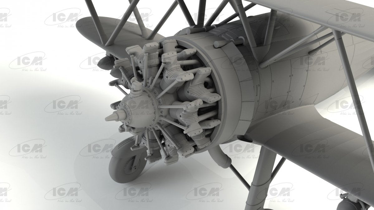 ICM 32021 CR. 42 LW, WWII German Luftwaffe Ground Attack Aircraft 1/32 – obrázek 9