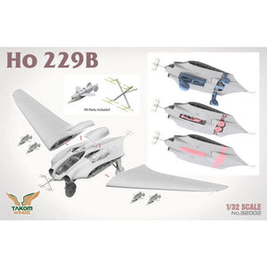 Takom 32001W Ho 229 Box - Ho 229A + Ho 229B + Ho 229 Pilot (Limited Edition) 1/32 – image 9