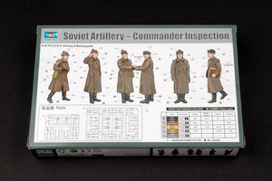 Trumpeter 00428 Soviet Artillery - Commander Inspection 1/35 – zdjęcie 4