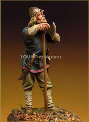 Young Miniatures YH9003 VIKING WARLORD 10 AD 90mm – obrázek 2