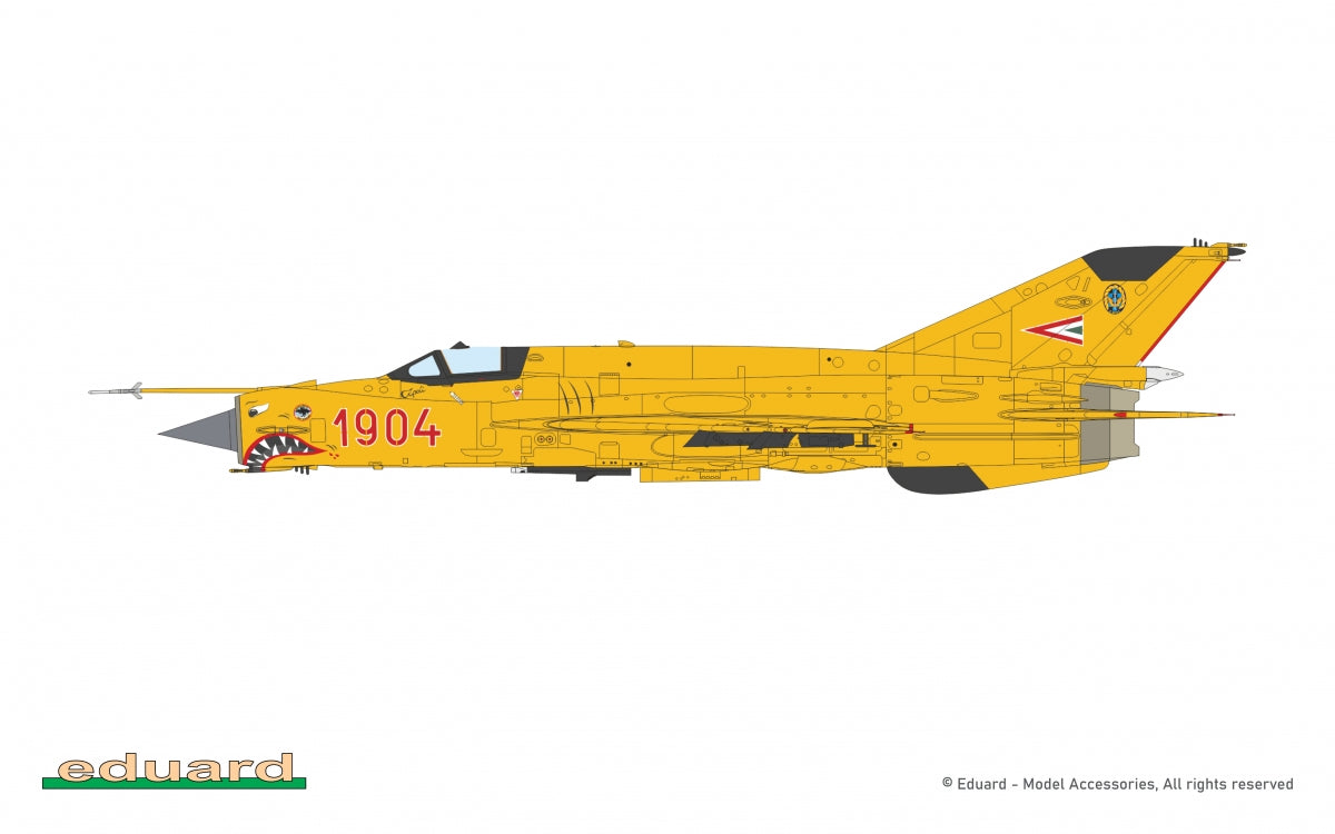 Eduard 2151 MiG-21bis DUAL COMBO 1/72 – obrázek 3