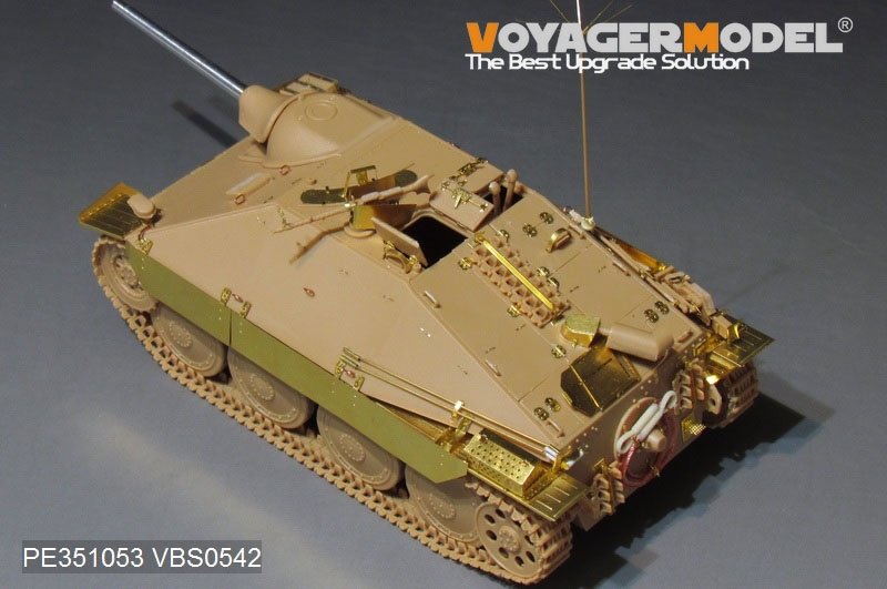 Voyager Model PE351053B WWII German Sd.Kfz.138/2 Hetzer Tank Destroyer Late Version (B ver include Gun Barrel) For ACADMY 13230/13277 1/35 – image 16