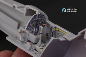 Quinta Studio QD32058 Bf 109K-4 3D-Printed &amp;amp; colored Interior on decal paper (for Hasegawa kit) 1/32 – obrázek 7