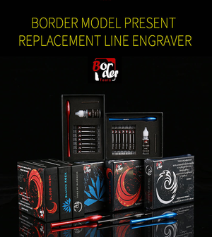 Border Model BD0051 Replacement Line Engraver - SET Blue – immagine 4