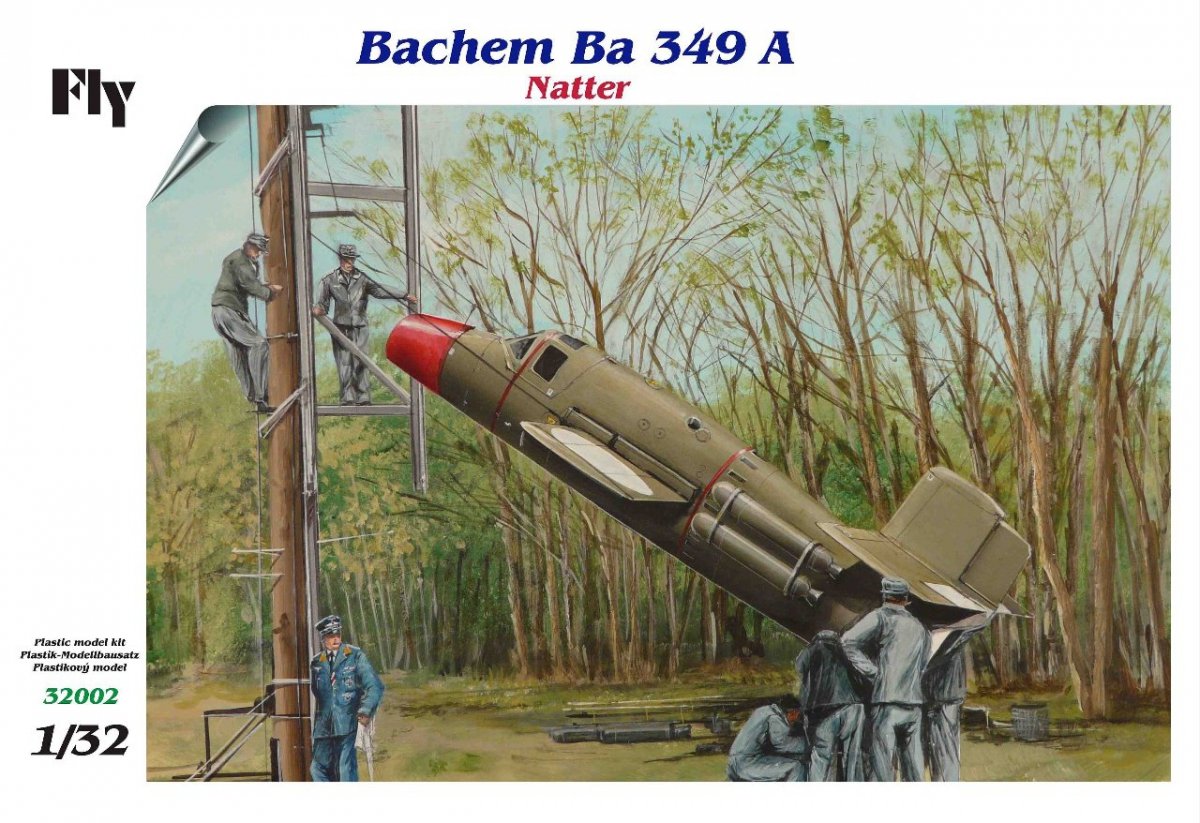 Fly 32002 Bachem Ba 349 A Natter 1/32
