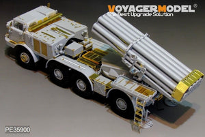 Voyager Model PE35900 Modern Russian 9P140 TEL of 9K57 Uragan(BM-27) MLRS Basic For TRUMPETER 1/35 – obrázek 10