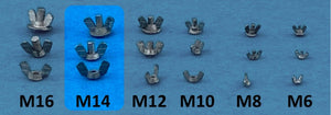 Point of no Return 1623005 M14 wing nuts 1/16 – image 3