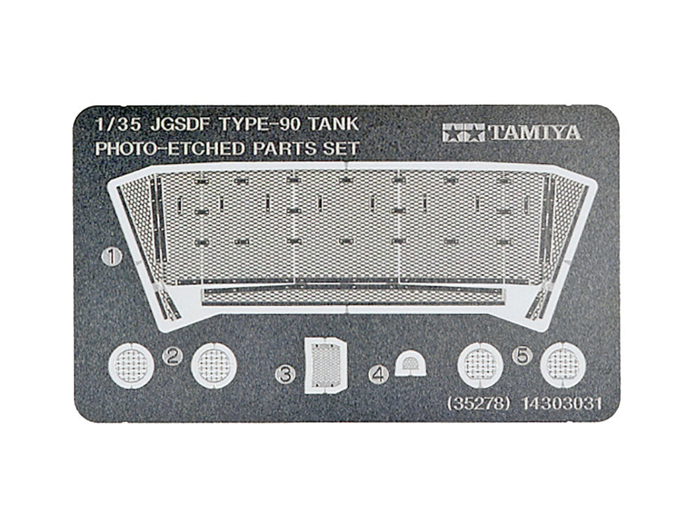 Tamiya 35208 JGSDF Type 90 Tank 1/35 – obrázek 6