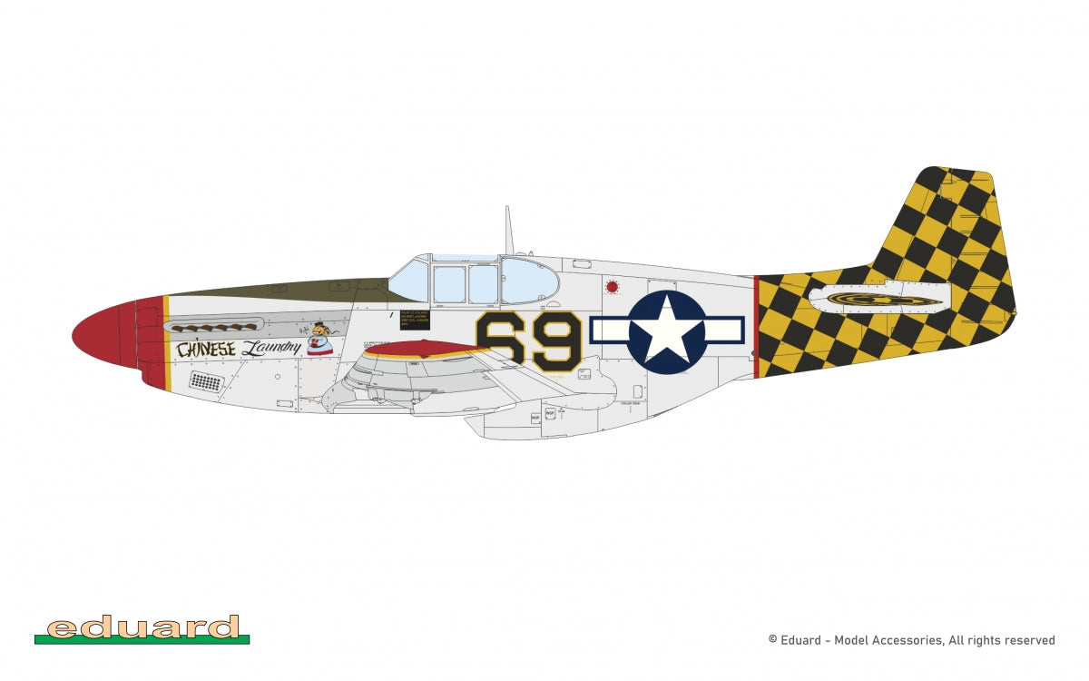 Eduard 82108 P-51B/ C Mustang w/ dorsal fin 1/48 – immagine 10