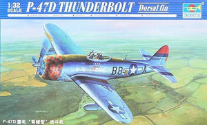 Trumpeter 02264 P-47D Thunderbolt Dorsal Fin 1/32