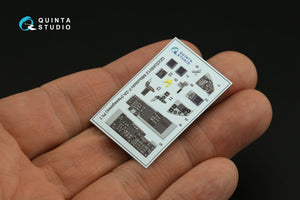 Quinta Studio QDS-48012 Mitsubishi F-2A 3D-Printed colored Interior on decal paper (Hasegawa) (small version) 1/48 – image 10