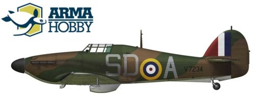 Arma Hobby 70019 Hurricane Mk I Expert Set 1/72 – image 8