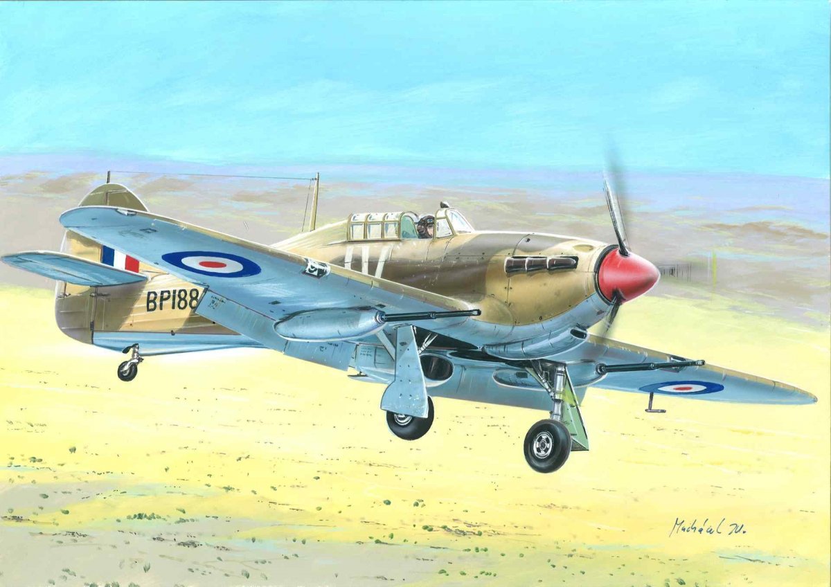 AZ Model AZ7594 Hurricane Mk.IID 1/72