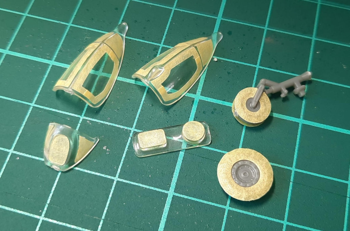Omask 57050 Mig-17F mask (for Airfix) 1/72 – image 2