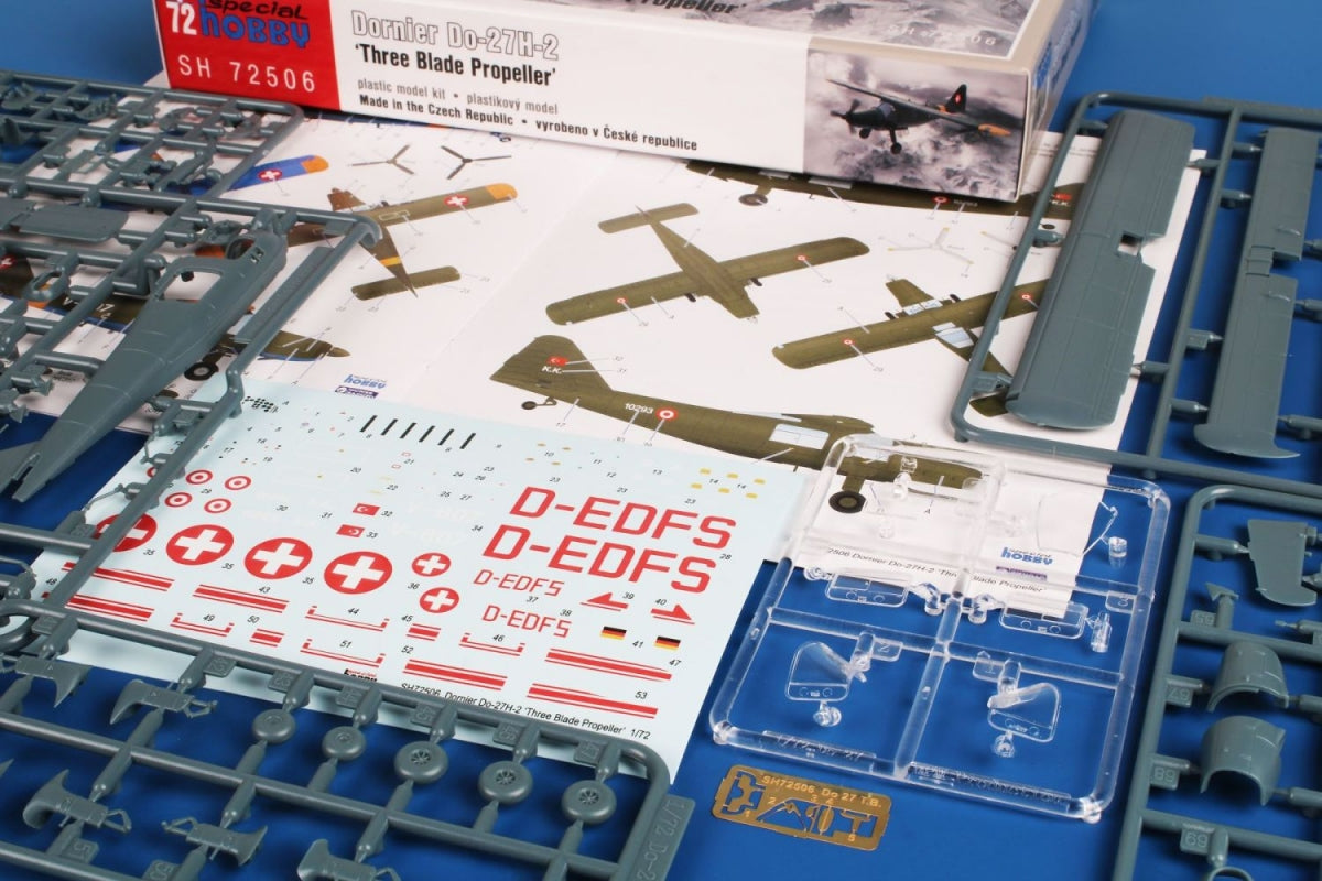 Special Hobby 72506 Dornier Do-27H-2 &amp;#39;Three Blade Propeller&amp;#39; 1/72 – image 9