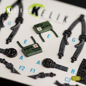KELIK K35016 HH-60H RESCUE HAWK INTERIOR 3D DECALS FOR KITTY HAWK KIT 1/35 – image 7