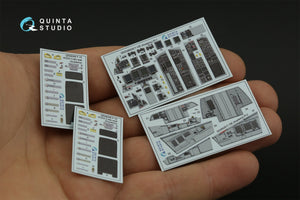 Quinta Studio QD48426 F-15E 3D-Printed colored Interior on decal paper (Academy) 1/48 – image 4
