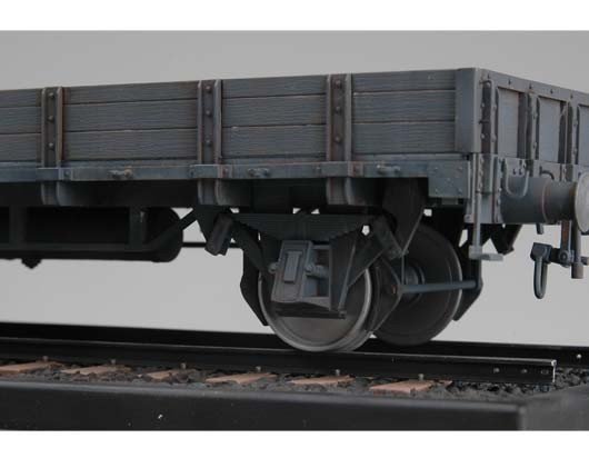 Trumpeter 01518 German Railway Gondola (Lower sides) 1/35 – Bild 6