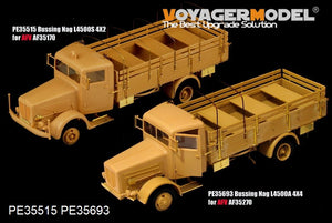 Voyager Model PE35693 WWII German Bussing Nag L4500A 4X4 Cargo Truck For AFV 35270 1/35 – Bild 8