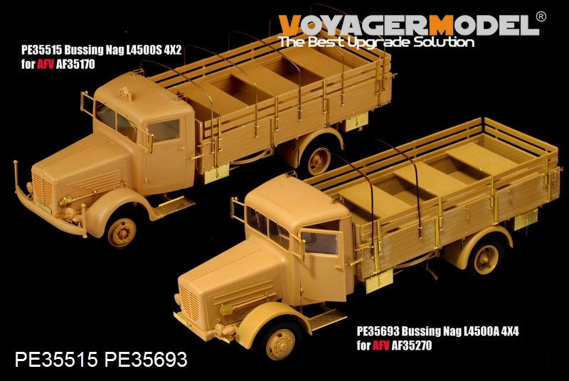 Voyager Model PE35693 WWII German Bussing Nag L4500A 4X4 Cargo Truck For AFV 35270 1/35 – Bild 8