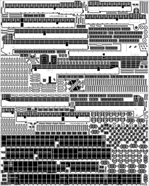 Pontos 37001R1 USS LHD-2 Essex Kit+Detail Up Set 1/350 – Bild 6