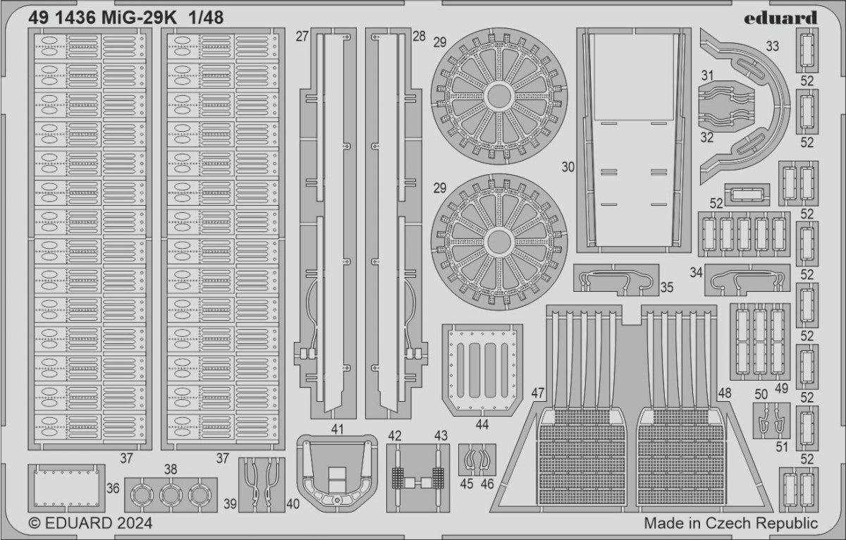 Eduard 491436 MiG-29K HOBBY BOSS 1/48 – imagen 2