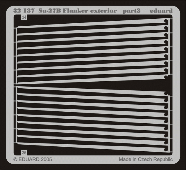 Eduard 32137 Su-27 Flanker B exterior 1/32 TRUMPETER – immagine 3