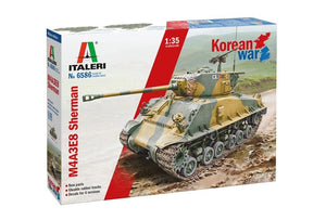 Italeri 6586 Sherman M4A3E8 - Korean War 1/35 – obrázek 2