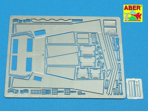 Aber 35A084 Upper armor for Sd.Kfz. 250 Alte (For late version) (1/35)