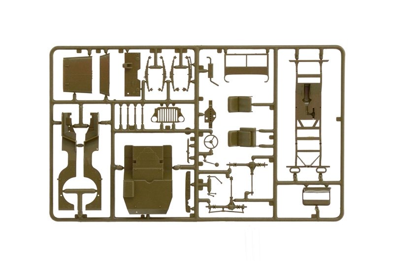 Italeri 0326 1.4 tons. 4 4 AMBULANCE JEEP (1/35) – Bild 4