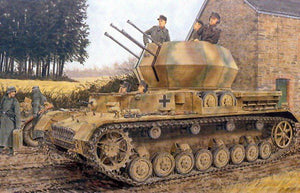 Dragon 6540 Sd.Kfz. 161/4 2cm Flakpanzer IV Wirbelwind 1/35 – immagine 2