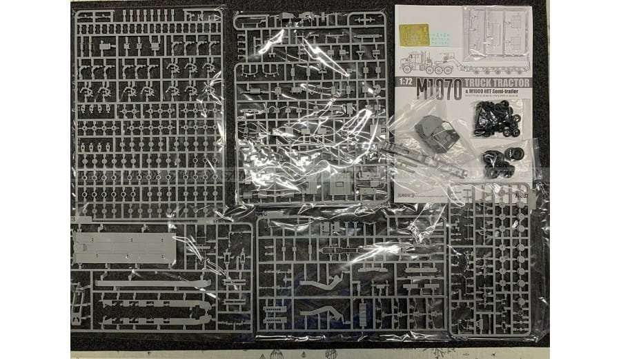 Saber 72C02 M1070 Tractor &amp;amp; M1000 Semi-Trailer 1/72 – Bild 3