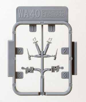 Fine Molds WA40 USNAVY 5&amp;quot;/25 Caliber Gun 1/700 – obrázek 3