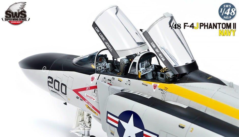 Zoukei-Mura SWS4809 F-4J Phantom II Navy 1/48 – zdjęcie 6