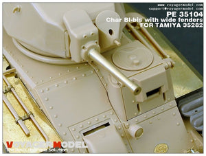 Voyager Model PE35104 WWII French Char BI-bis with wide fenders (B ver include Gun barrel) for TAMIYA 35282 1/35 – Bild 5