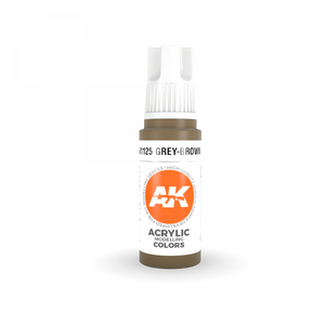 AK Interactive AK11125 GRAY-BROWN – STANDARD 17ml – immagine 2