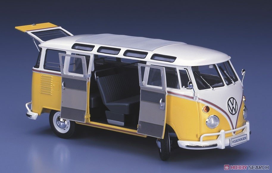 Hasegawa CH48-51048 Volkswagen Type2 Micro Bus (1963) &amp;quot;Full Interior&amp;quot; 1/24 – immagine 2
