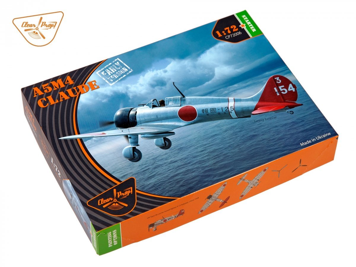 Clear Prop! CP72006 A5M2b Claude early version STARTER KIT 1/72 – Bild 2