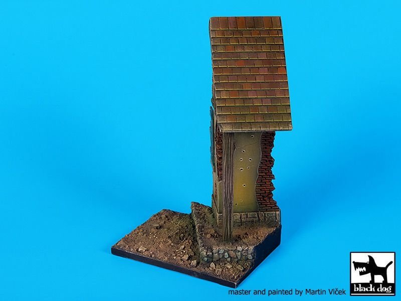 Black Dog D35112 House corner (Europe) base 1/35 – obrázek 2