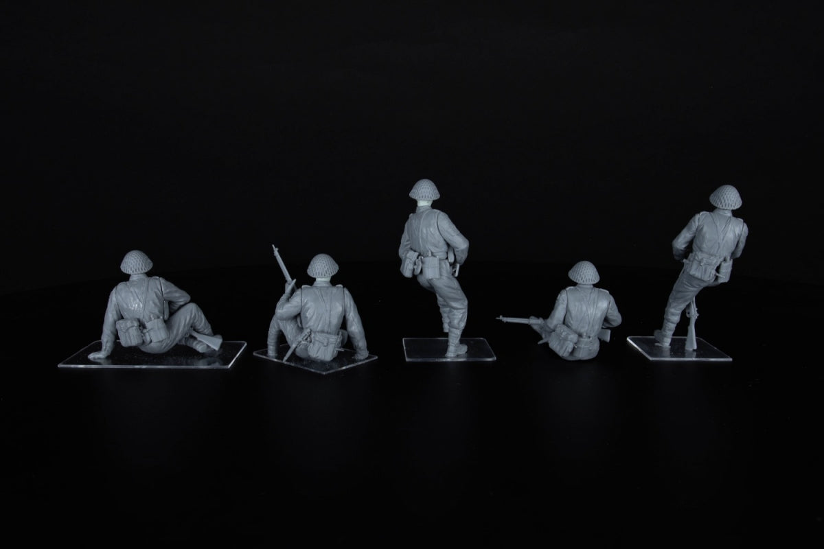 MiniArt 35496 Cavaliers de chars britanniques (Europe du Nord-Ouest). Têtes en résine 1/35 – image 9