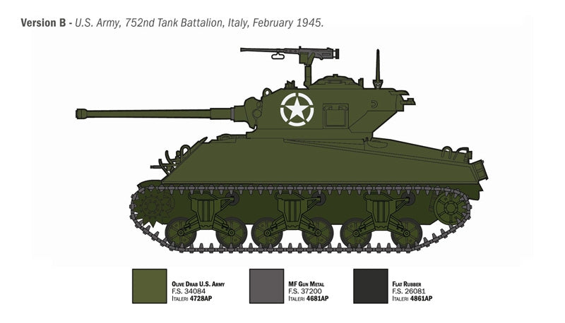 Italeri 96440 M4A3 76mm WET SHERMAN 1/35 – image 8