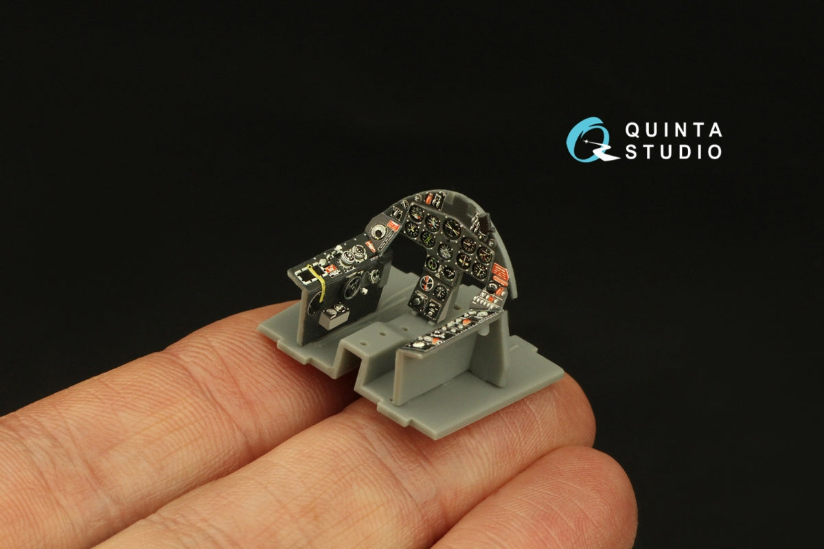 Quinta Studio QD48384 F8F-2 Bearcat 3D-Printed &amp;amp; colored Interior on decal paper (Hobby Boss) 1/48 – image 8