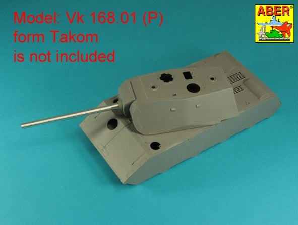 Aber 35L-330 15cm barrel for German super heavy tank Vk168.01(P) 1/35 – image 7