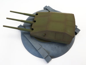 Modelcollect UA72344 Austratt fort coastal artillery site triple 28cm turret Caesar 1/72 – image 6