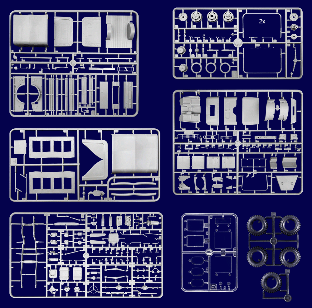 Roden 809 M42 US 3/4 ton 4x4 Command truck 1/35 – obrázek 2